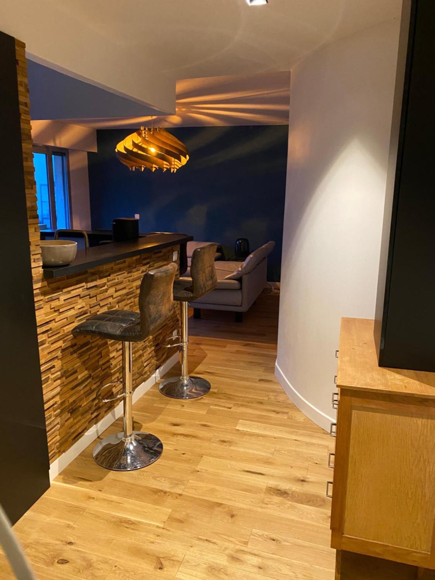 Appartement Cocooning, Design, Confort & Balcon 생드니 외부 사진
